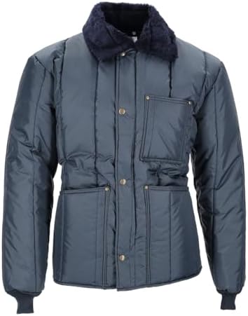 RefrigiWear Freezer Jacket - Water-Repellent & Wind-Tight, Insulated for Cold Storage Work, Comfort Rating to -20F