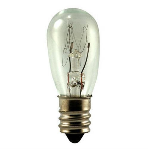 6S624V-50 6S624V, 24V 6W S-6 Candelabra Base Light Bulb Pack of 50