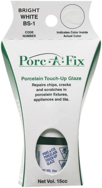 Touch-Up Repair Glaze Paint to Match Generic Bright White, BS-1 (Pack of 4)