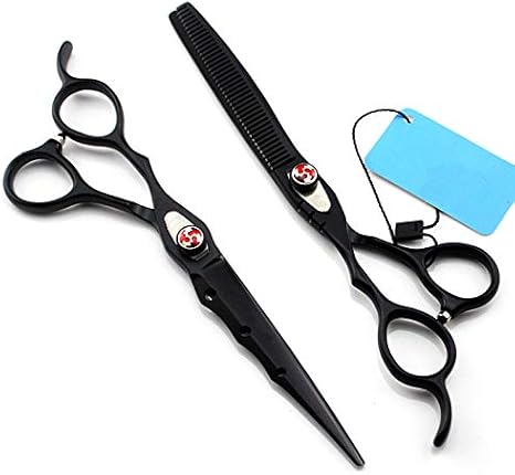 Hair Cutting Scissors, 7inch Japan Steel Left Hand Cut Hair Scissors Cutting Barber makas Haircut Scissor Thinning Shear