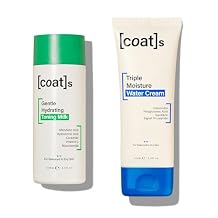 Coats Healthy Skin Heroes Hydrating Toning Milk 4.2 oz & Triple Moisture Water Cream 2.5 oz All-Day Hydration for Smooth, Dewy & Plump Skin