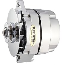 Tuff Stuff TUFF-STUFF 7127NK12 Alternator (GM 140 amp 1-wire or OEM chrome 1 g)