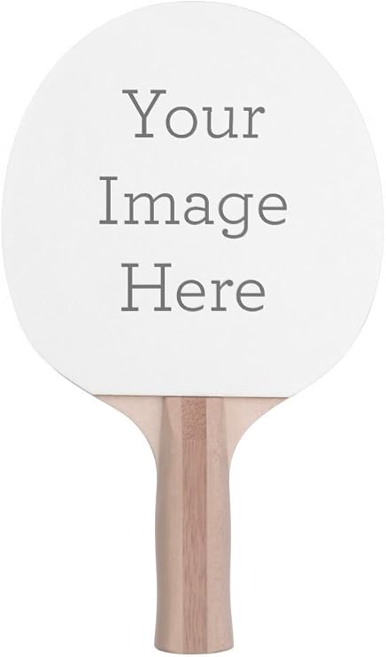 Infusion Custom Photo or Logo Ping Pong Paddle, Premium 5 Ply Direct Imprint Personalization on Table Tennis Racket