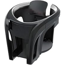 Car Cup Holder Mount for Volvo C30 2006-2012, Multifunction Auto Vent Clip 2-in-1 Adjustable Stand for Water Bottles, Easy Installation & Portable Vehicle Accessory,Black