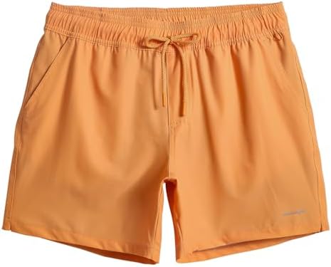 maamgic Workout Shorts for Men 5 Inch Gym Running Shorts Mens Stretch Quick Dry Athletic Shorts with Pockets