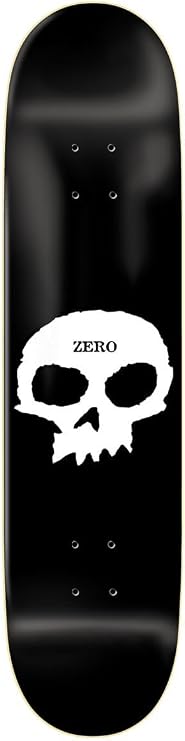 Zero Standard Skateboard Completes and Decks (Single Skull, 8.25)