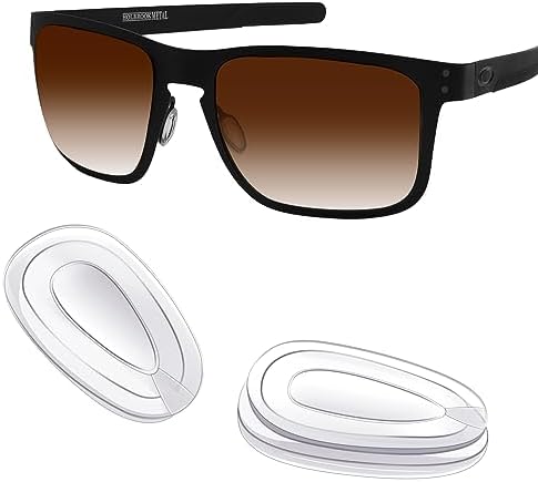 Mryok Replacement Nose Pieces Nose Pads for Oakley Holbrook Metal Sunglass - Options