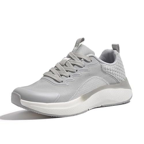 LUCKY STEP Womens Mesh Walking Shoes Lightweight Breathable Shoes Non Slip Tennis Comfortable Workout Gym Running Sneakers