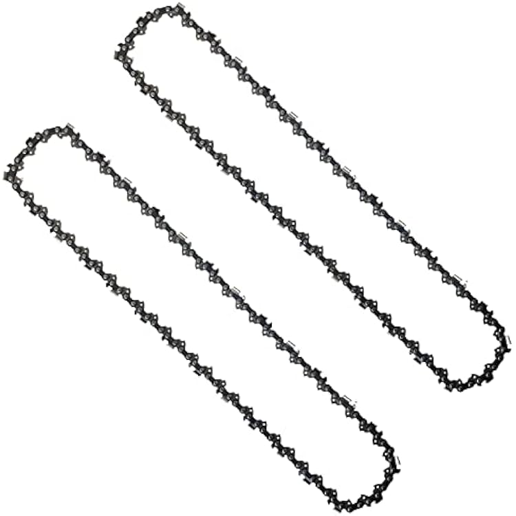 2PC 16 Inch Chainsaw Chain for Craftsman CMECS600, 16 Replacement Chain for Craftsman S165  S160 Chainsaw