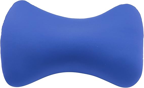 Microbead Pillows for Kids 15 X 8 Inch Pillows for Bed Soft Microbead Neck Pillows for Sleeping Ergonomic Design Head Back Support Rest Cushion Car Seat Column Pillow for Bedroom Office