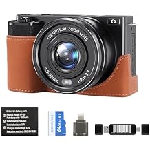Cameras for Photography 12X Optical Zoom: 64MP 4K Digital Camera with 1/2.8-Inch Sensor, Auto-Focus Video Camera Built-in Wi-Fi Includes 64GB Memory Card