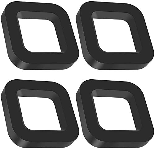 4PCS Hitch Receiver Silencer Pad,2 Inch for Adjustable Ball Mounts to Reduce Rattle & Eliminate Noise, Provide Cushion Between Receivers and Tow Hitches,Durable Rubber Material
