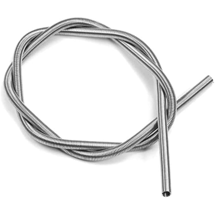Fielect Heating Element Coil Wire 220V 1200W Resistance Wire Furnace Heater Wire Cr20Ni80 Silver Heat-resistant Wire Length 525mm,5Pcs