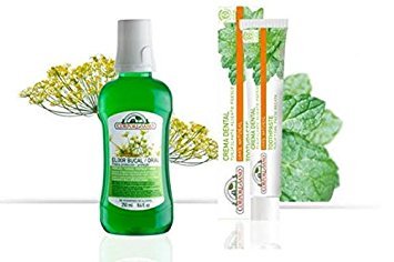 CS Natural Oral Care Set Elixir Mouthwash 250ml & Total Protection Toothpaste 75ml