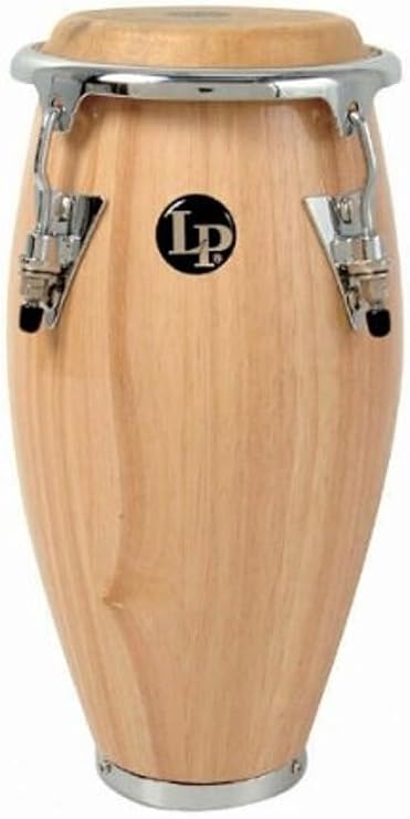 Latin Percussion LPM198 Mini Tunable Wood Conga, Natural