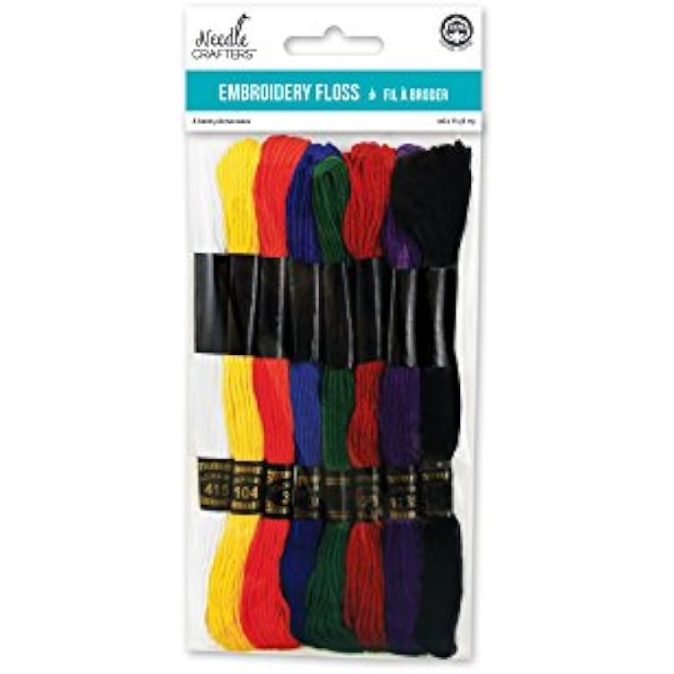 NC162A Basics Cotton Embroidery Floss, 8m
