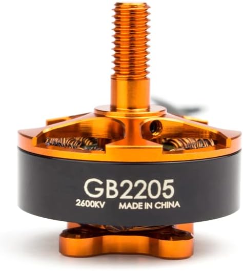 Replacement Part For Motor GB2205 Excelvan GB2205 CW Motor For FPV RC Drone - Black 2600KV - (Color: 2600KV)