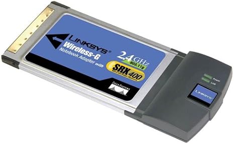 Cisco-Linksys WPC54GX4 Wireless-G Notebook Adapter with SRX 400