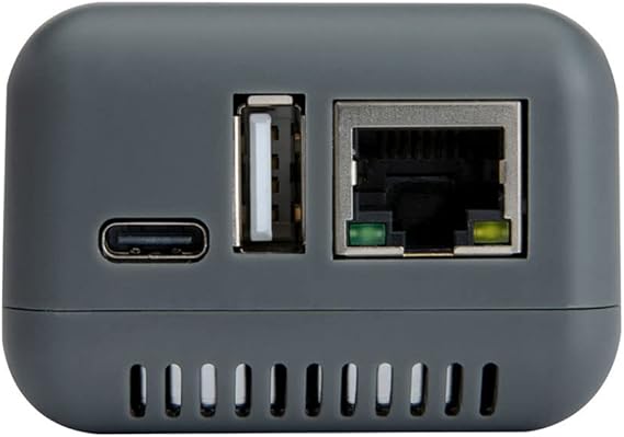Mini USB Network Print Server - Share USB Printer with Multiple Devices - Easy Setup, Compatible with Windows, Mac, Linux, Android