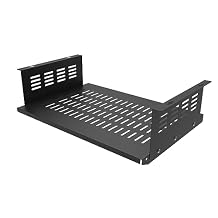 Under Desk Computer Mount for Small Form Factor SFF Computers and PCs,Using Space 17.3" x H 4" x D 12", Compatible with PlayStation 4, PS4 Slim, PS4 Pro,Gaming Under Desk(4inch High)