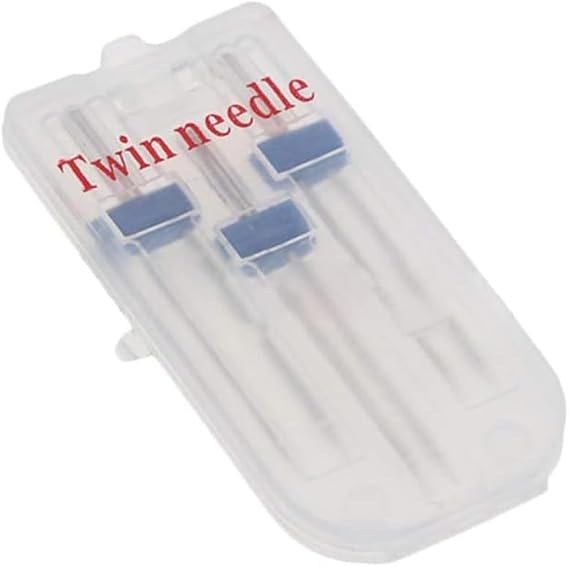 Twin Stretch Machine Needles Double Twin Needles Pins Sewings Machine Double Needle for Brother Sewing Machines Domestic Sewing Machine Sewing Machine Needles Sewing Notions and Supplies