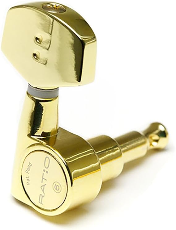 Graph Tech Ratio Acoustic Tuned Machine Heads - 3+3 Gold