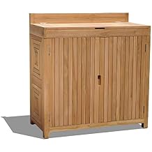 Grade A Teak Wood Outdoor Patio Solvang Teak Storage Cabinet #33SoCb