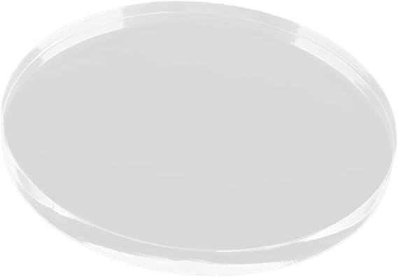 Cake Separator Plate Round Circle Base Clear for Tiered Cakes Cake Divider Layering Tool for Candy Donuts Cookie Cupcakes, 20cm