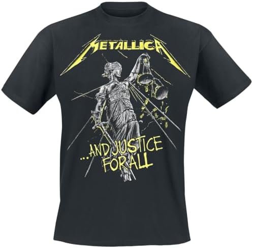 Metallica - and Justice for All Tracks T Shirt
