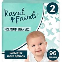 Generic Rascal + Friends Premium Diapers, Size, (2, 96, Count)