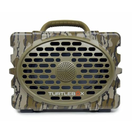 Turtlebox Gen 2: Loud! Outdoor Portable Bluetooth 5.0 Speaker | Rugged, IP67, Waterproof, Impact Resistant & Dustproof Mossy Oak Bottomland, Mossy Oak Bottomland