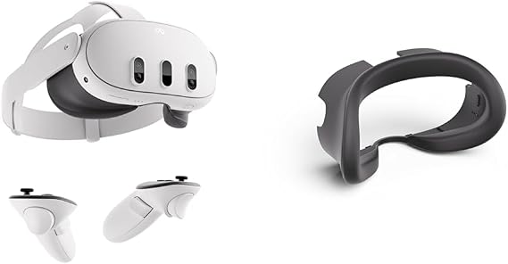 Meta Quest 3 512GB & Silicone Face Contact