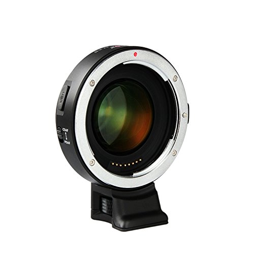 VILTROX EF-E II F Amplifier Lens Adapter Converter for Canon EF Lens to Sony A7 A9 A7R A7S A6300 A6500, Support CDAF PDAF FocusAutofocusIncrease Aperture