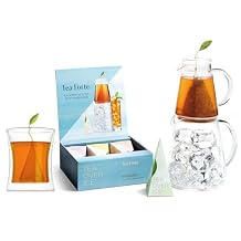 Tea Forte Tea-Over-Ice Gift Set with Tea, Pitcher, and Teacup