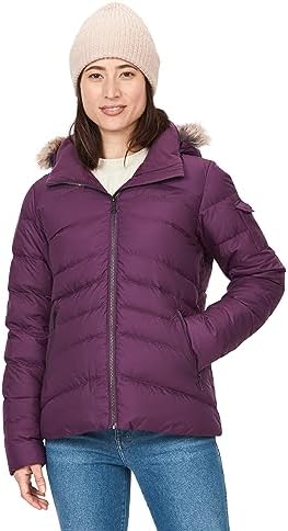 MARMOT Womens Ithaca Jacket | Warm and Comfortable Winter Jacket for Women, Skiing, Hiking, and Camping, Purple Fig, Medium