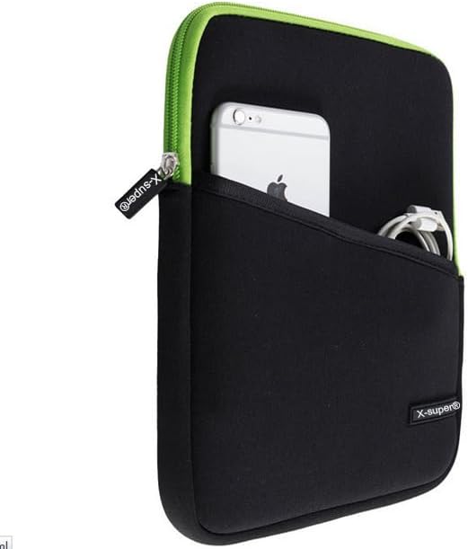 Shockproof 10 inch Tablet Sleeve Case Cover Bag for Samsung Galaxy Tab S6 Lite 10.4", Galaxy Tab A8, A7, S6, S5e, S4 / 9.7-11 inch iPad, iPad Air, iPad Pro/Fire HD 10/ Surface Go 4, 3 10.5" (Green)