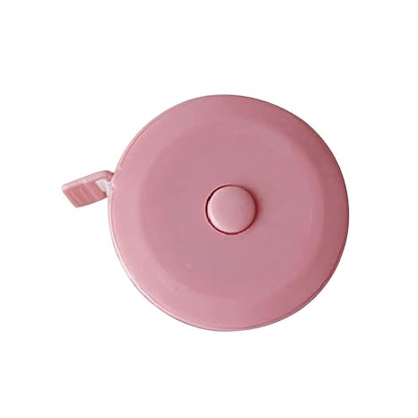 150Cm/ 60" Tape Pink Measures Portable Retractable Ruler Height Centimeter Inch Roll Tape Measuring Meter, Lightweight and Durable, Portable Long Measuring Tape for Construction,Surveying,Landscaping