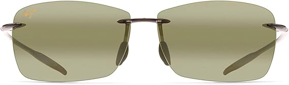 Maui Jim Polarized Men's and Women's Lighthouse Rimless Sunglasses