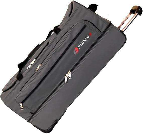 FORCE3 Ultimate Umpire Equipment Bag with Folding Bags (Graphite)
