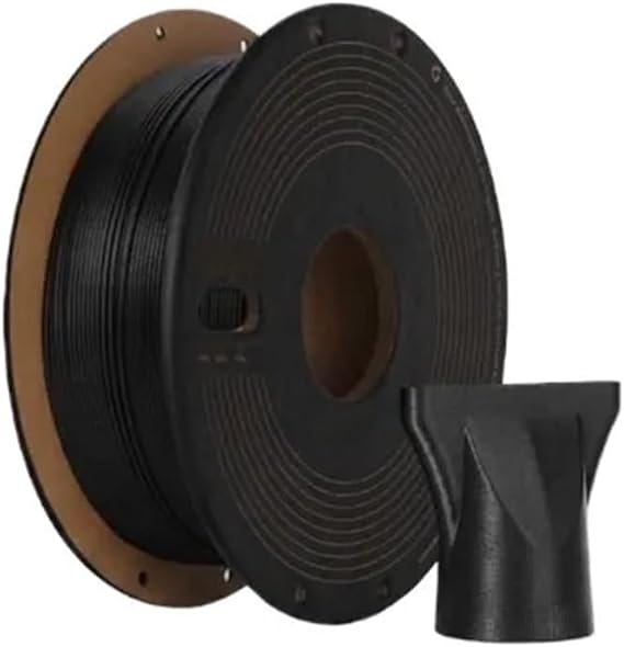 PPA-CF Carbon Fiber Reinforced Black 3D Printer Filament 750g PPA CF DIY Nylon Printing Material Compatible with Bambu Lab