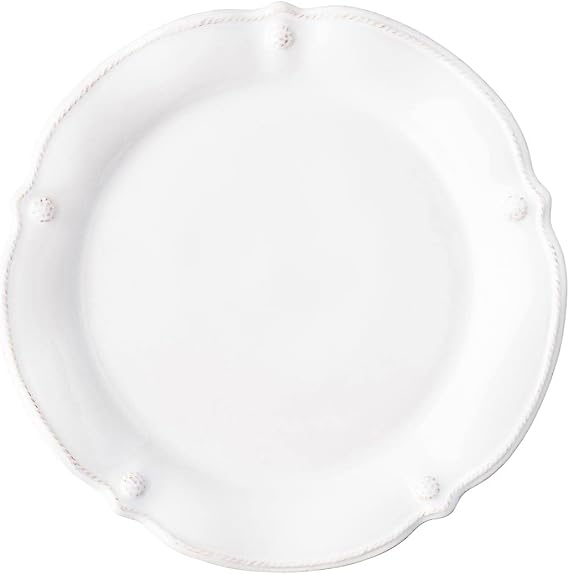 Juliska Berry & Thread Flared Dinner Plate - Whitewash