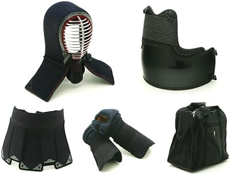 Ace Martial Arts Supply 5 mm Kendo Bogu Set + Free Bogu Bag (Large)