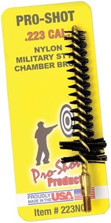Pro Shot .223-Caliber/5.5mm Military Style Nylon Chamber Brush by Pro Shot