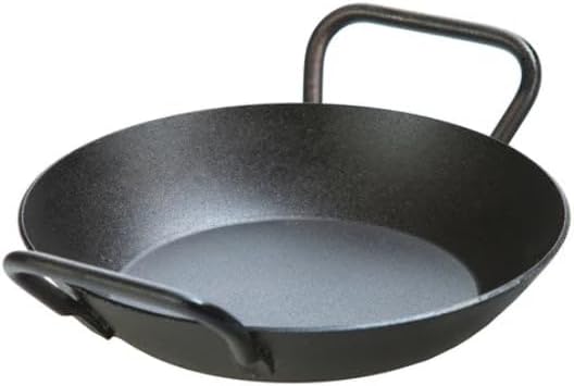 Lodge Pre-Seasoned Carbon Steel Skillet, Dual Handle, 8 Inches