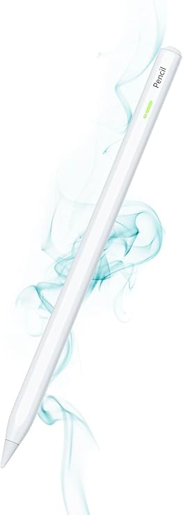iPad 12.9 inç 5. Nesil Uyumlu Manyetik ve Kablosuz Şarj Olabilen Stylus Bluetooth Tablet Kalemi