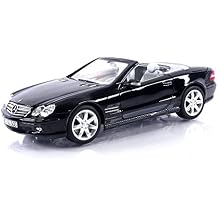 Norev MODELLINO in Scala COMPATIBILE CON Mercedes SL 500 2003 Black 1:18 NV183840