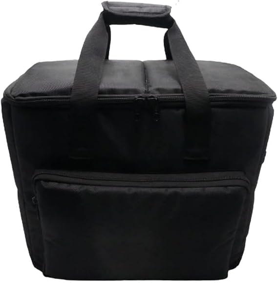 Desktop Mini-ITX Case Desktop PC Computer Travel Storage Carrying Case Bag for NR200 NR200P Q58 (or Similar-Sized case 40.5 * 22 * 34CM) （Bag