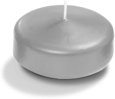 yummi 3 Light Gray Floating Candles - 3 per Pack