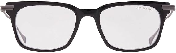 DITA Lancier Black Gunmetal Rectangular Frame