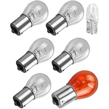 Brake Light Bulb Fit for Mercedes Benz C-Class C63 C250 C300 C350 C63 AMG 2008-2015 Replace 2048201600 2048201500, Tail Lights Turn Signal Bulbs